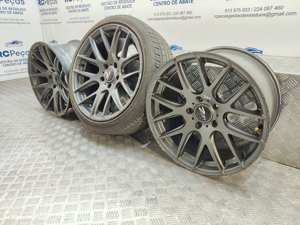 Conjunto 1 Jante 18 8,5J ET35 E 2 Jantes 18 9,5J ET45 5x120 BMW Range Rover - 3