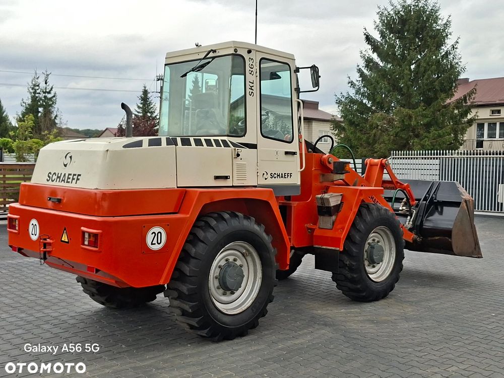 Schaeff SKL863 z Niemiec Łyżka+Widły - 9