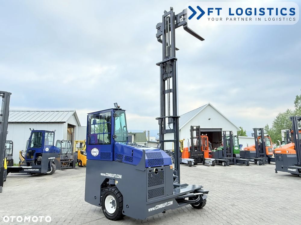 Combilift WÓZEK CZTEROKIERUNKOWY - WIELOKIERUNKOWY | COMBILIFT C4000S | GAS | TRIPLEX 5550MM | POZYCJONER WIDEŁ | WOLNY SKOK | NOWE OPONY | PO SERWISIE | STAN IDEALNY | Szeroka oferta wózków czterokierunkowych i bocznych, dopasowanych do różnorodnych potrzeb i zastosowań - 38