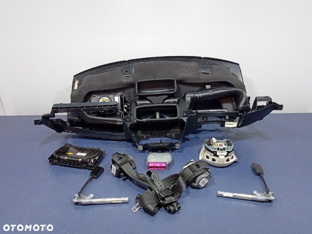 FIAT 500 500E I 12- DESKA KONSOLA PODUSZKI PASY SENSOR LHD KPL 5LK39JXWAD - 3