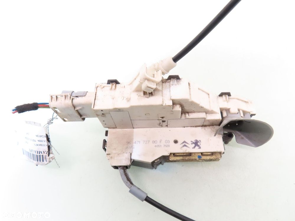 ZAMEK LEWY PRZEDNI CITROEN C4 I 9647172780F 6 PIN - 6