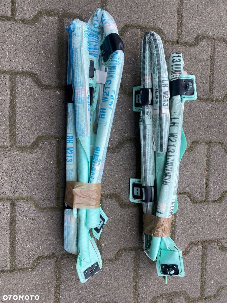 MERCEDES 213 sedan kurtyna lewa prawa - 1