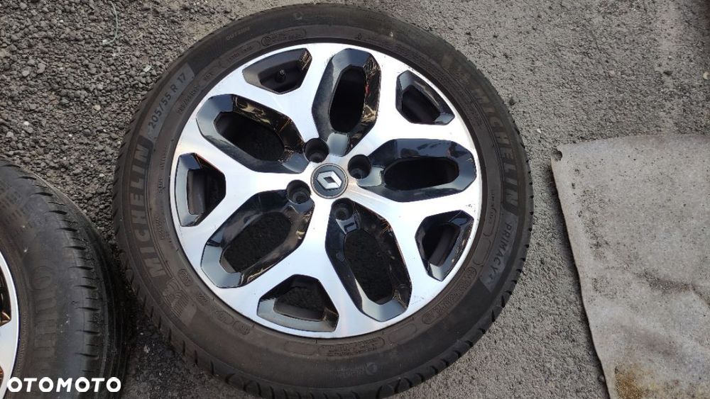 Koła alufelgi Renault captur I lift 205/55/17 - 2