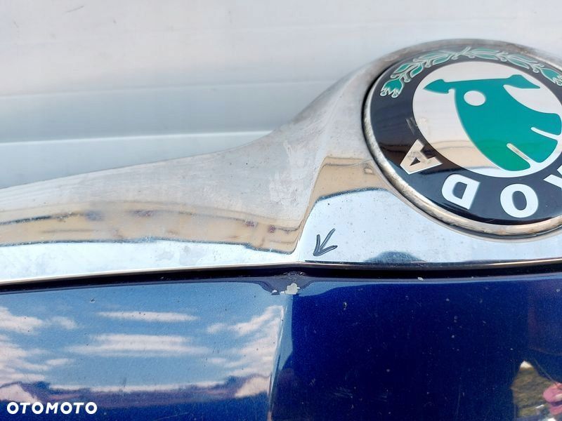 SKODA FABIA 2 II MASKA POKRYWA SILNIKA LF5Q PRZÓD - 3