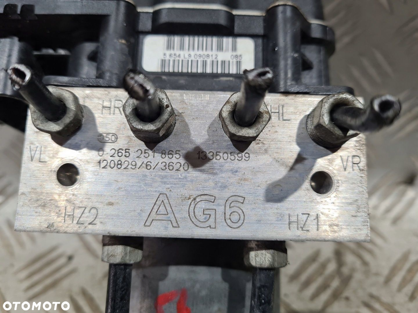 POMPA HAMULCOWA STEROWNIK ABS OPEL CORSA D - 4