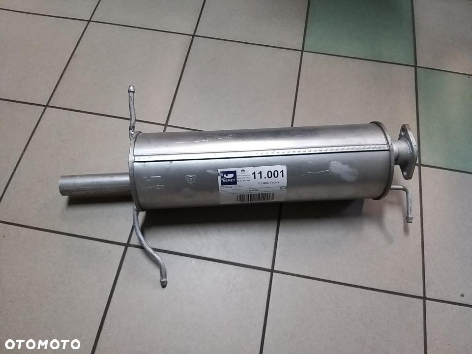 TŁUMIK końcowy tylny  MAZDA 626 II 1.6-2.0 80-101 KM 82-87 ROK