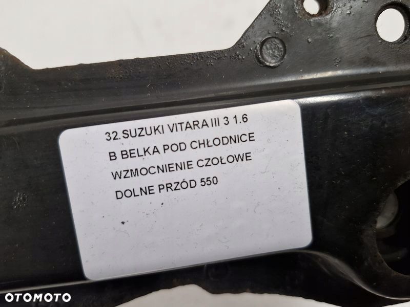 SUZUKI VITARA III 3 BELKA POD CHŁODNICE WZMOCNIENIE CZOŁOWE DOLNE PRZÓD - 9