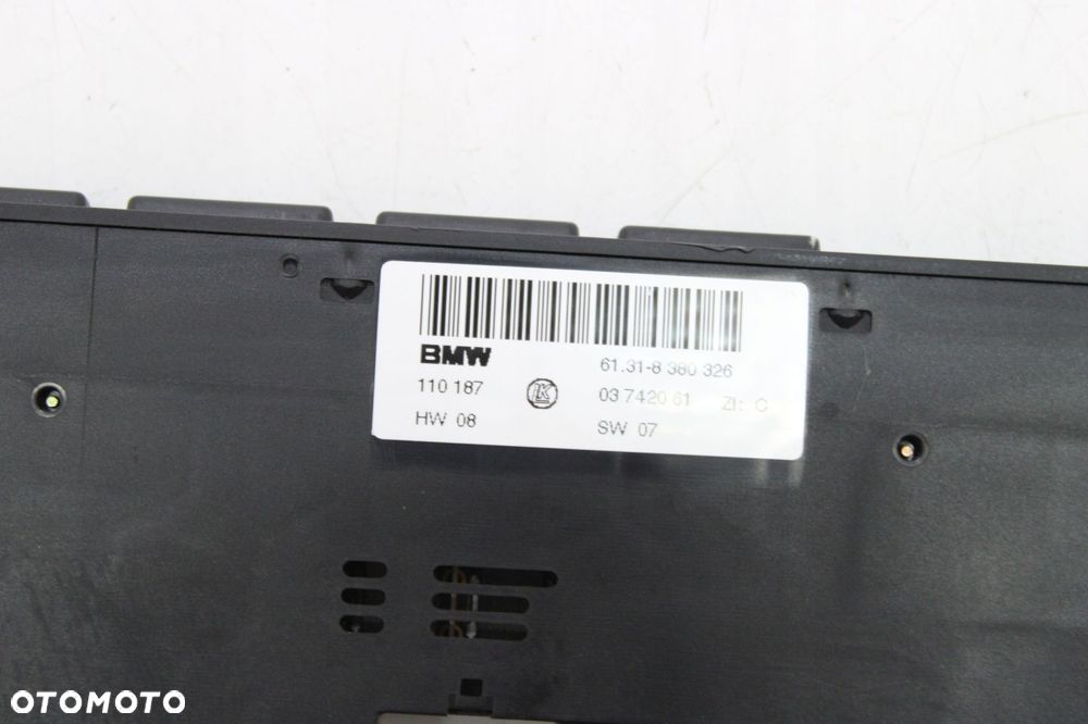 BMW E39 E38 PANEL STEROWANIA MASAŻ FOTELI PODGRZEWANIE 8380326 + WIĄZKA - 7