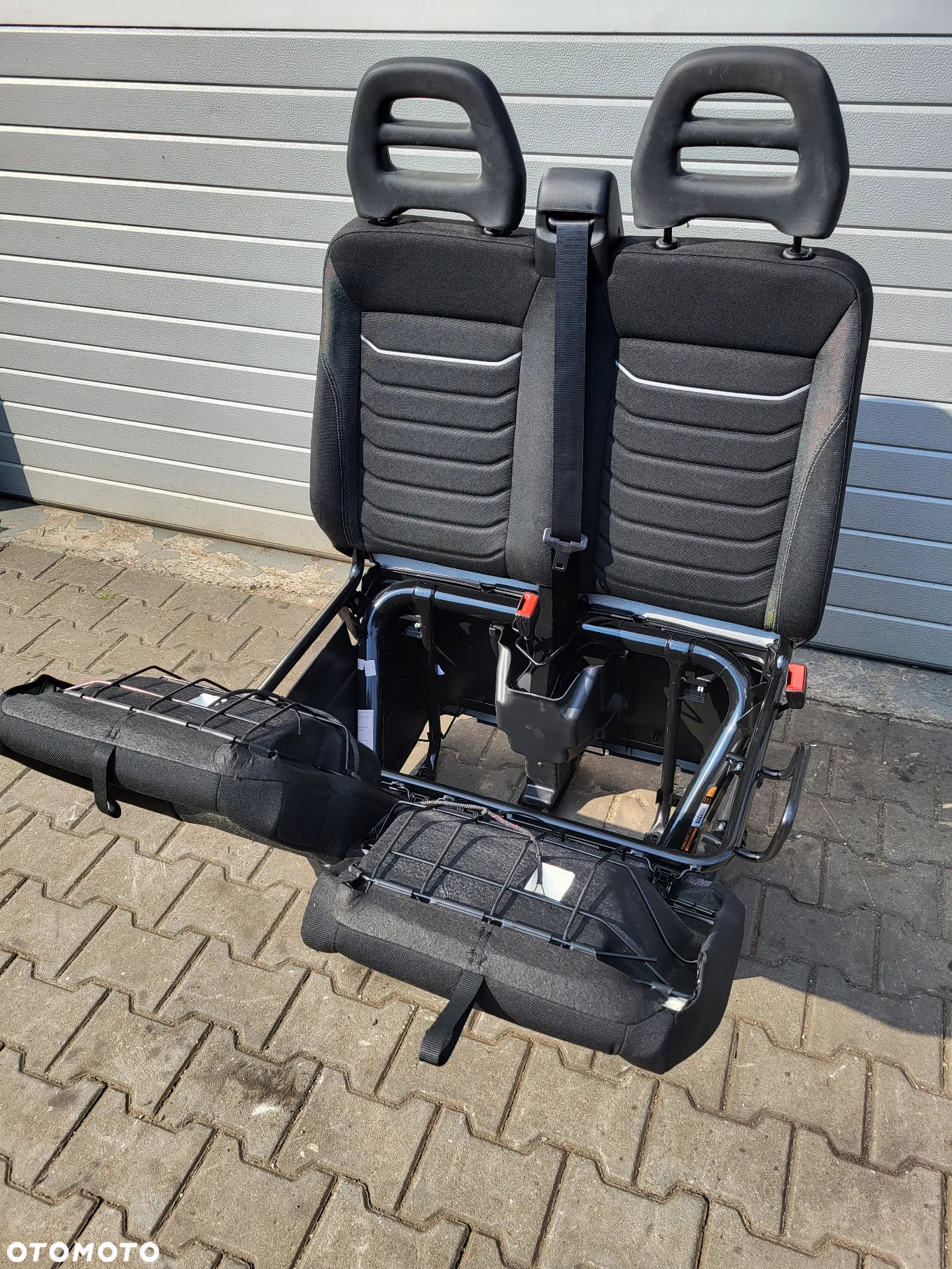 Kanapa ławka pasażera 2 osobowa nowa Iveco Daily 22- - 3