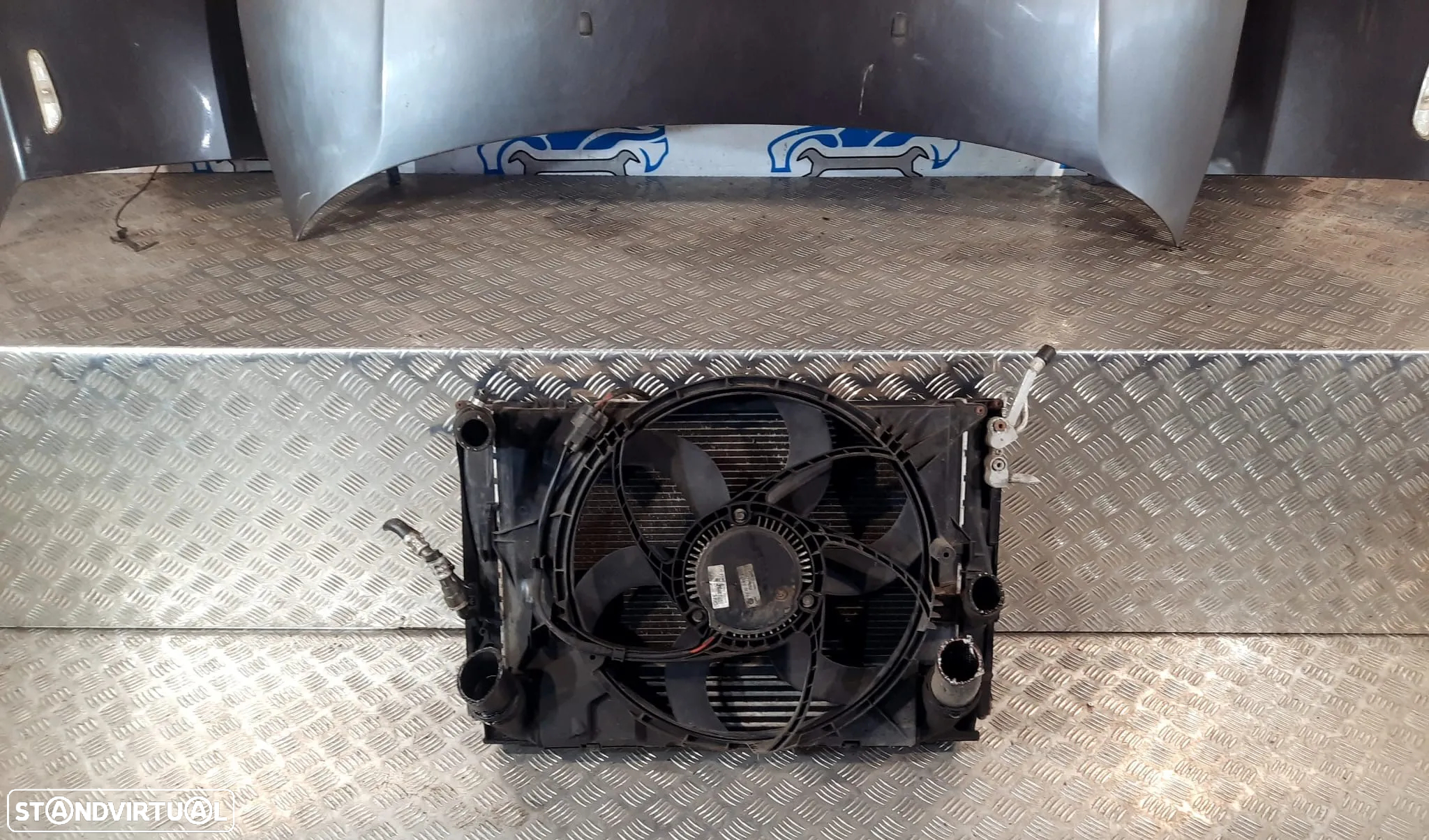 FRENTE COMPLETA BMW SERIE 1 E87 E81 PRE LCI PRE-LCI CAPOT PARACHOQUES GUARDA-LAMAS OTICAS RADIADOR VENTILADOR FRENTE FIBRA REFORÇO - 20