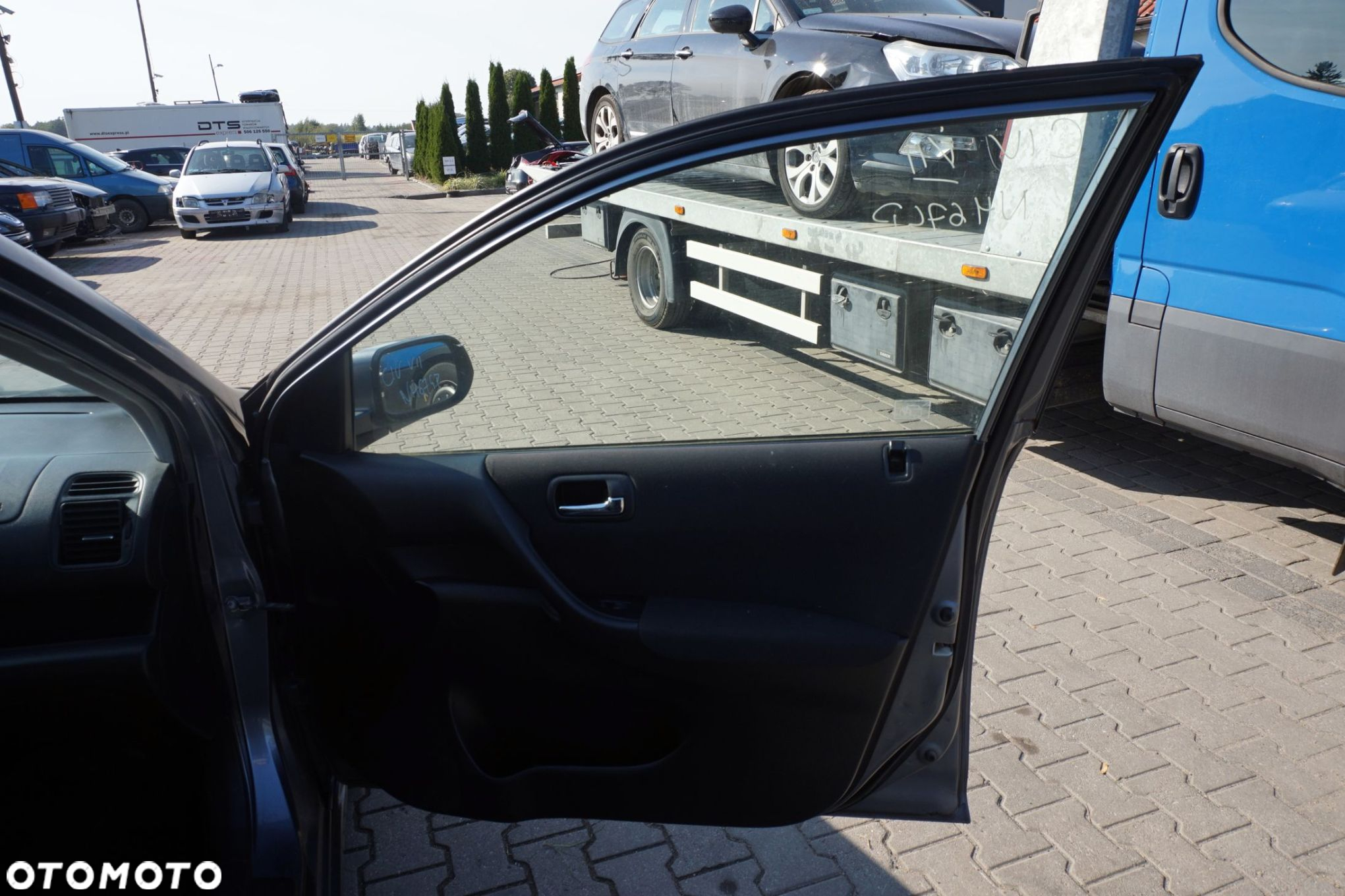 DRZWI PRZEDNIE PRAWE CIVIC VII LIFT 5D HB NH674P  SZARY COSMIC HONDA 2004-2006 - 6