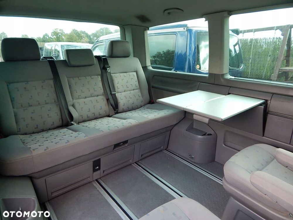 vw t5 multivan środek wnętrze fotel podłoga szyny tapicerka 1-drzwi komplet - 9