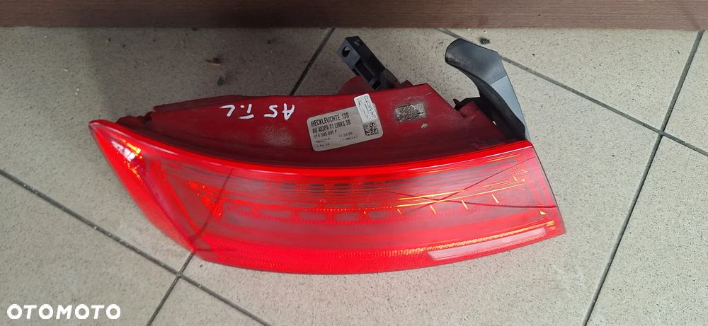 Audi A5 lift Lampa Tył Tylna LED lewa w błotnik zewnętrzna 8T8945095F gwarancja - 8
