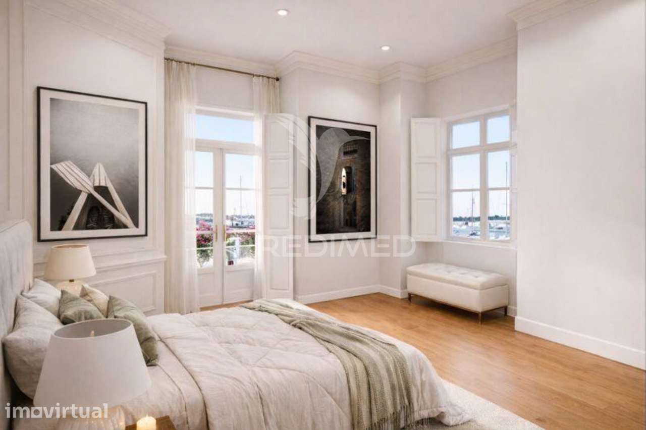 Apartamento T2 em Edifício Pombalino, centro, vista rio - Grande imagem: 4/13