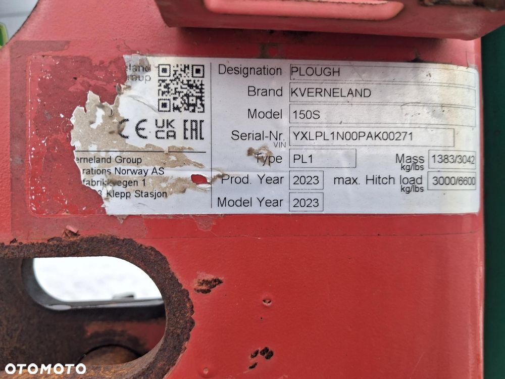 Kverneland 150S - 5