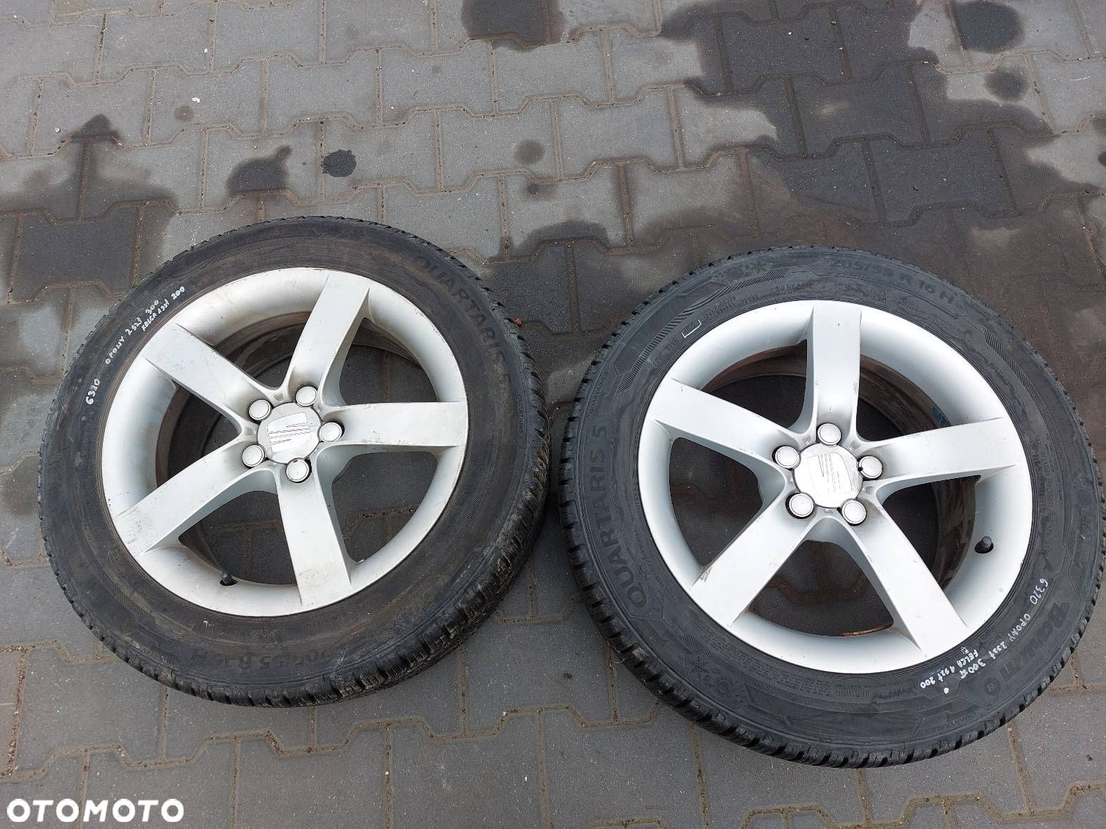 FELGA ALUMINIOWA 1 SZT 5x100 7Jx16 ET42 FI57,1 SEAT LEON I 1M0601025N - 1