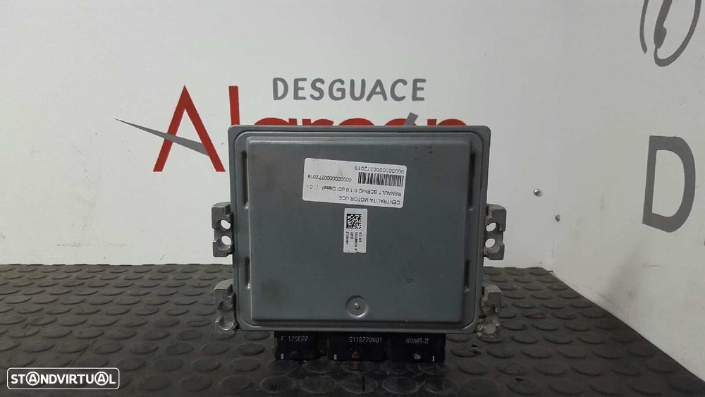 CENTRALINA DO MOTOR UCE RENAULT SCENIC II 1.9 DCI DIESEL - 2