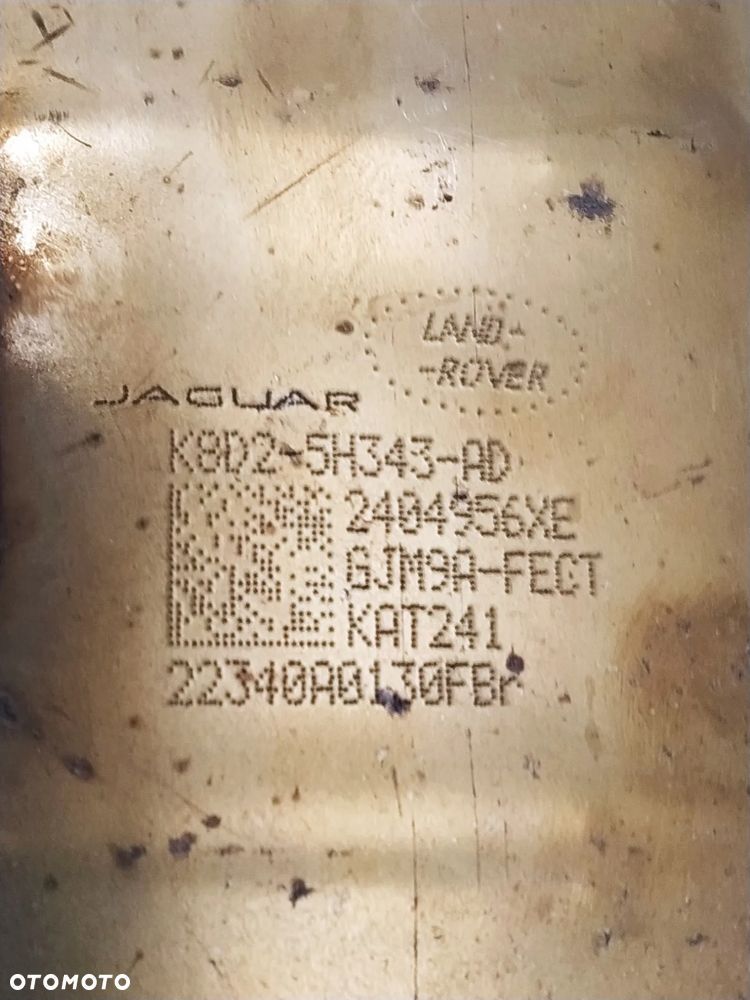 RANGE ROVER EVOQUE II L551 2.0D FILTR CZĄSTEK STAŁYCH DPF FAP ORYGINAŁ - 6