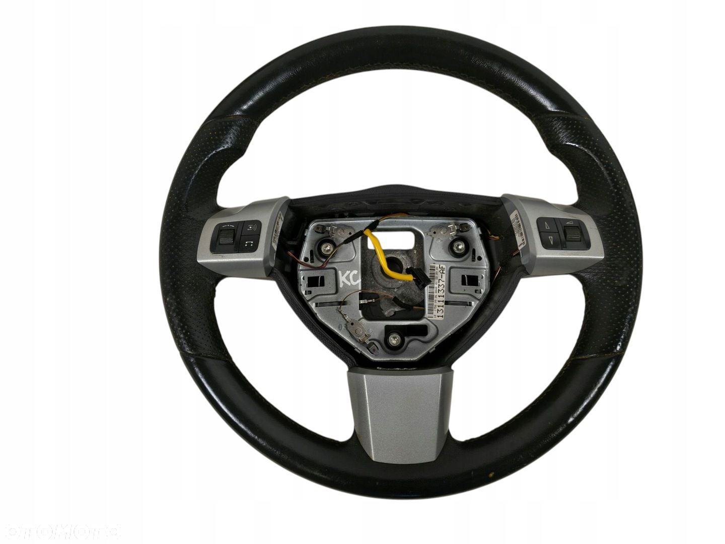 OPEL ASTRA H KIEROWNICA SKÓRA WIELOFUNKCYJNA 13111337 ŁADNA - 1