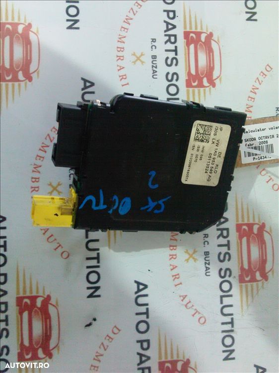 calculator volan skoda octavia 2 an fabr. 2008 - 1