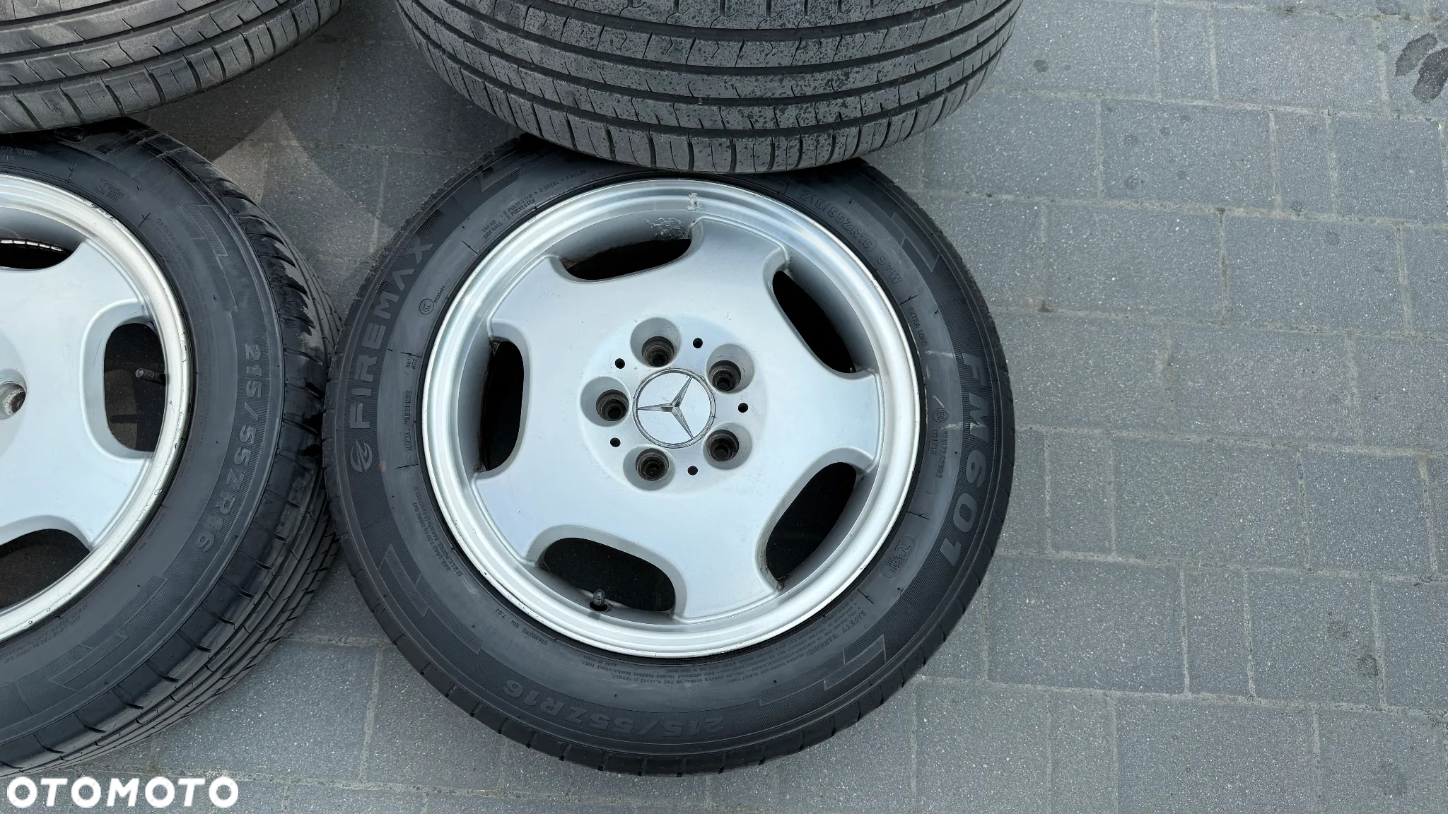 Koła r16 215/55 5x112 mercedes w210 felgi alufelgi ET41 - 4