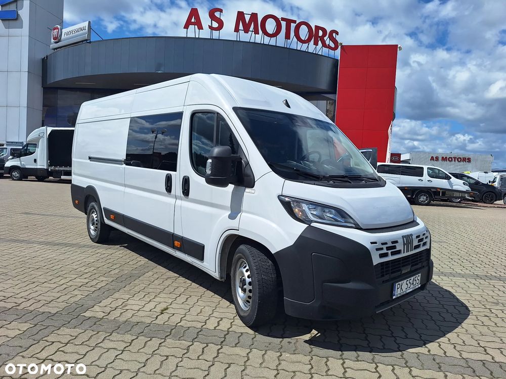 Fiat Ducato L4H2 brygadówka - doka - 7 osób - drzwi 270st - FV23% - leasing - Gwarancja! - 1
