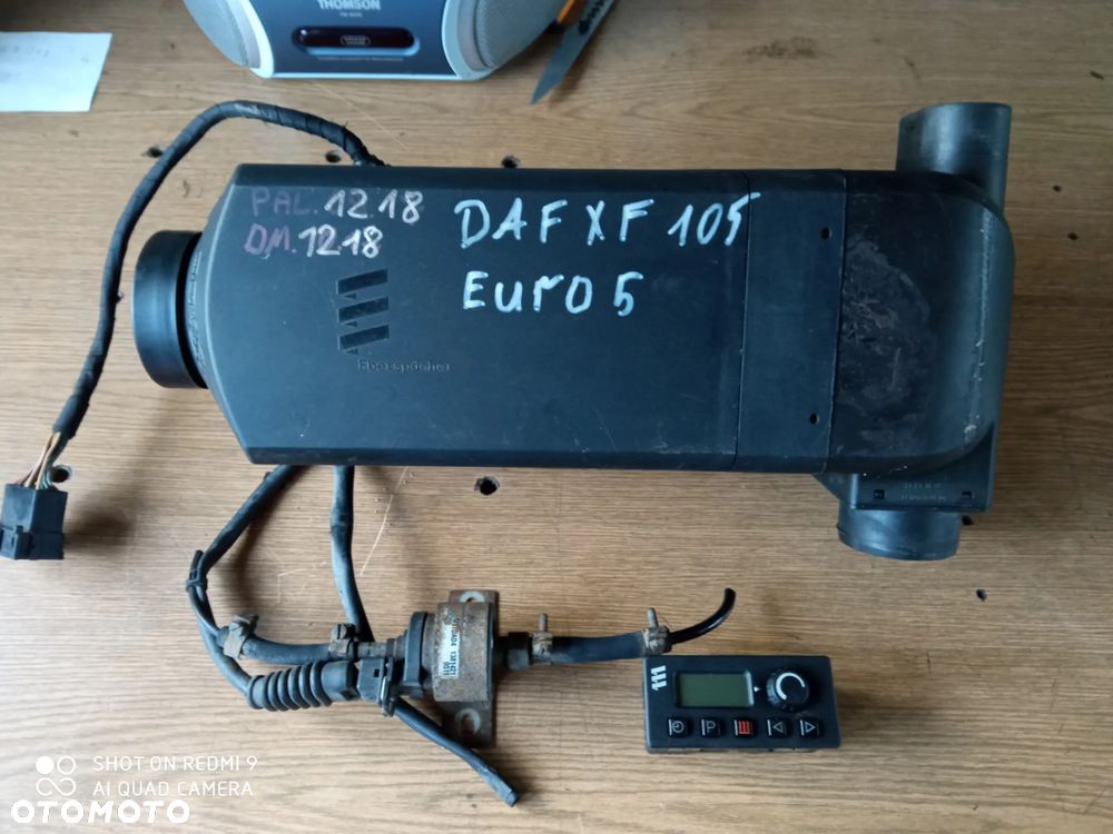 WEBASTO ogrzewanie postojowe DAF XF 105 EURO5 - 2