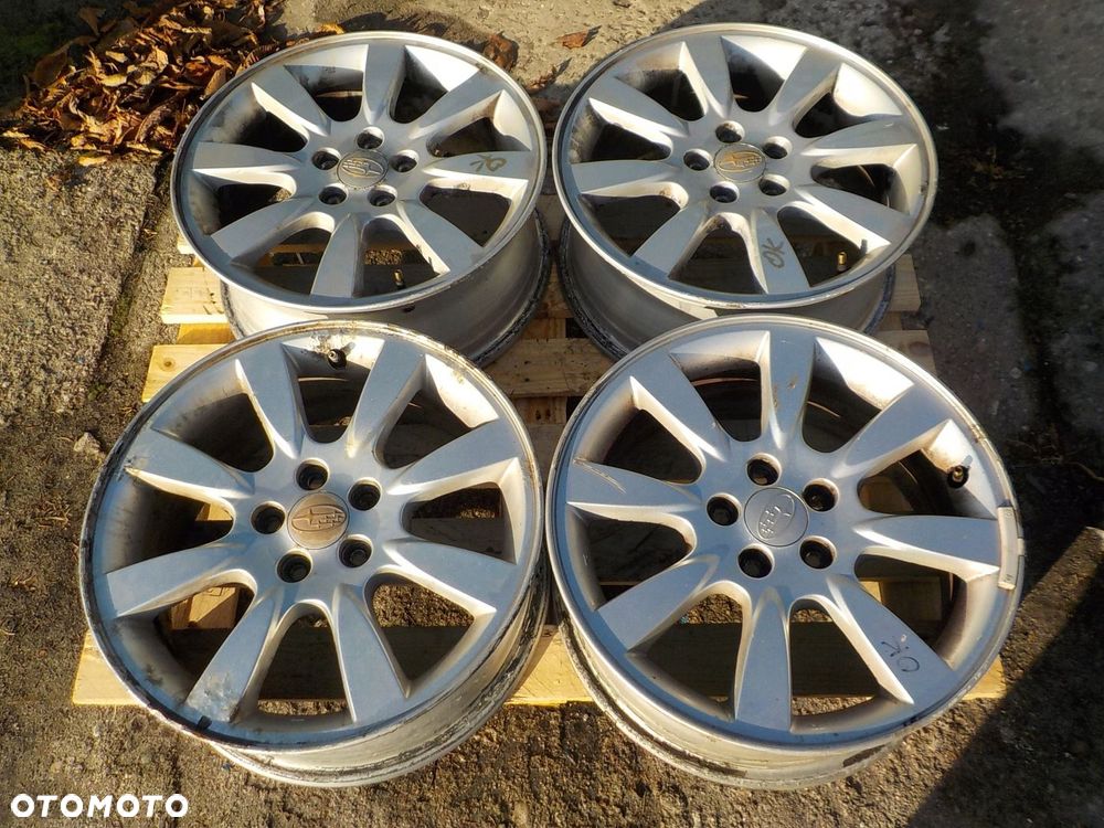 SUBARU FORESTER II SG LEGACY IV FELGI ALUMINIOWE R16 5x100 - 1