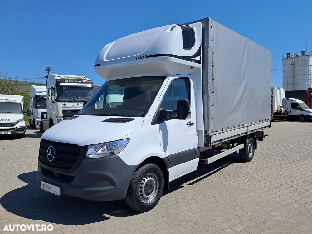 Mercedes-Benz SPRINTER 317CDI 2.0D 170CP CABINA DE DORMIT SI PRELATA - 1