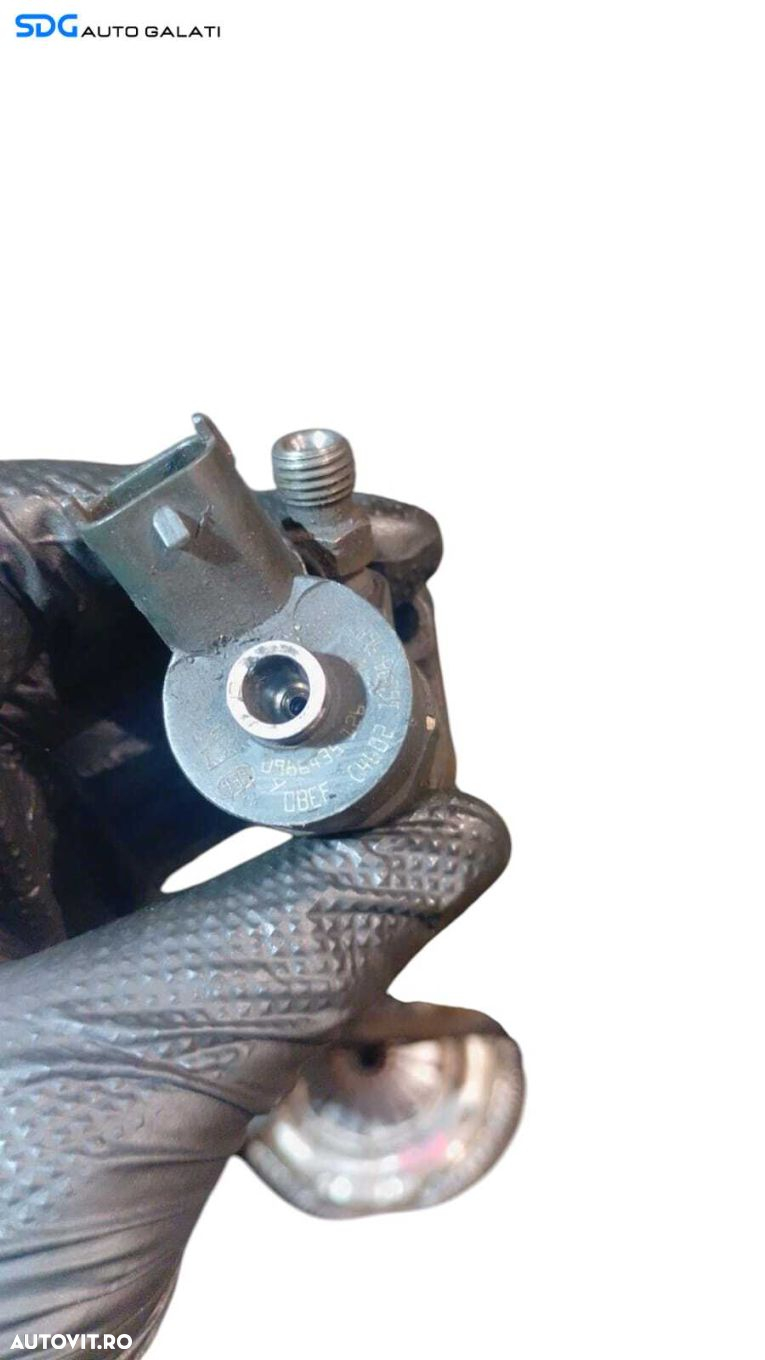 Injector Injectoare Mazda 3 1.6 DI Y601 Y642 Y603 Y605 2003 - 2009 Cod 0986435126 [M7957] - 2