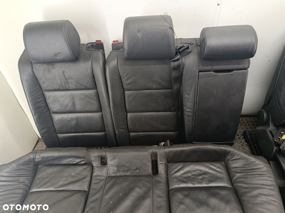 FOTELE KANAPA BOCZKI SKÓRA KOMPLET AUDI A6 C6 KOMBI - 5