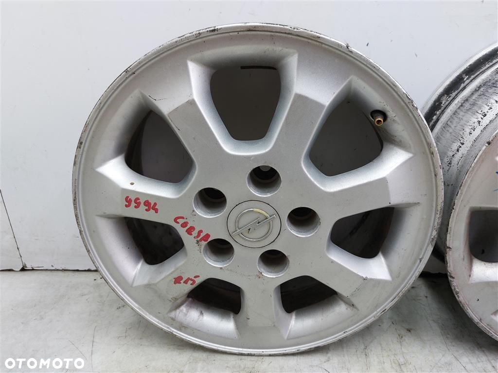 Alufelgi FELGI ALUMINIOWE Opel Corsa C ASTRA II G 6X15 ET49 5X110 4SZT KPL - 15