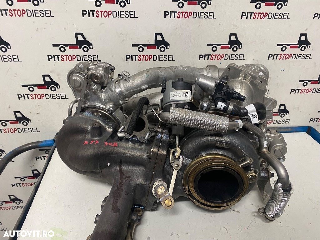 Turbo Turbina Turbosuflanta BMW BI-turbo 11658596273 X3[-7] SERIA[3-8] 2018 2019 2020 2021 2022 2023 2024 - 1