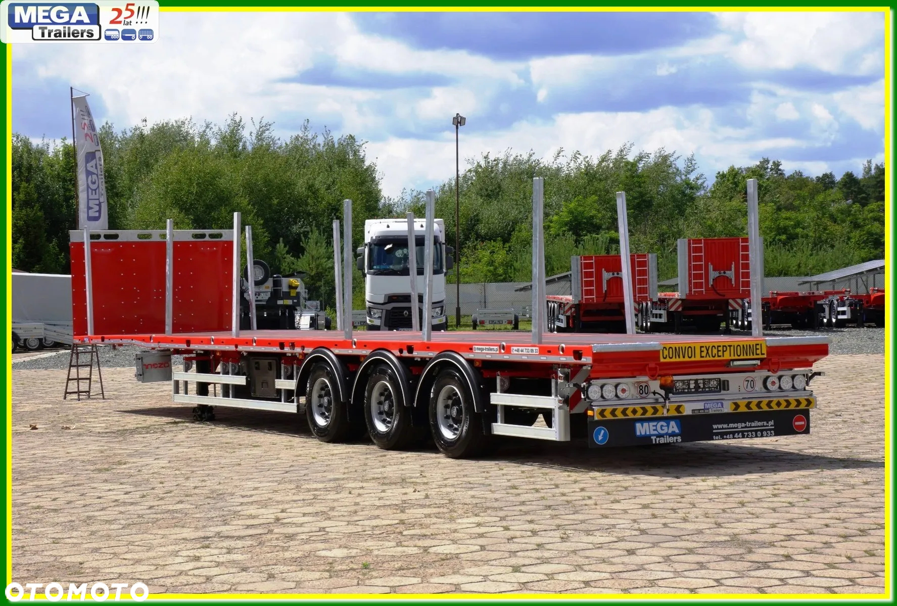 Inny PLATFORMA Mega osie 19,5 BPW, full ADR EX3 UNIWERSALNA !!! - 13