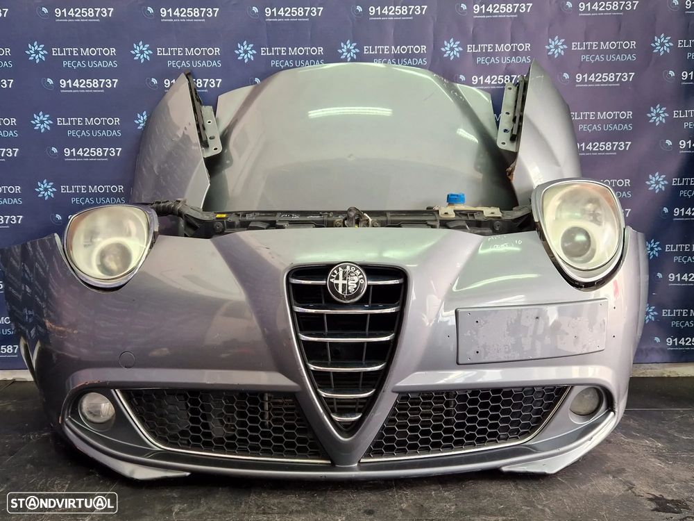 Frente completa usada ALFA ROMEO MITO 1.3 JTD capot parachoques guardalamas oticas radiadores - 4