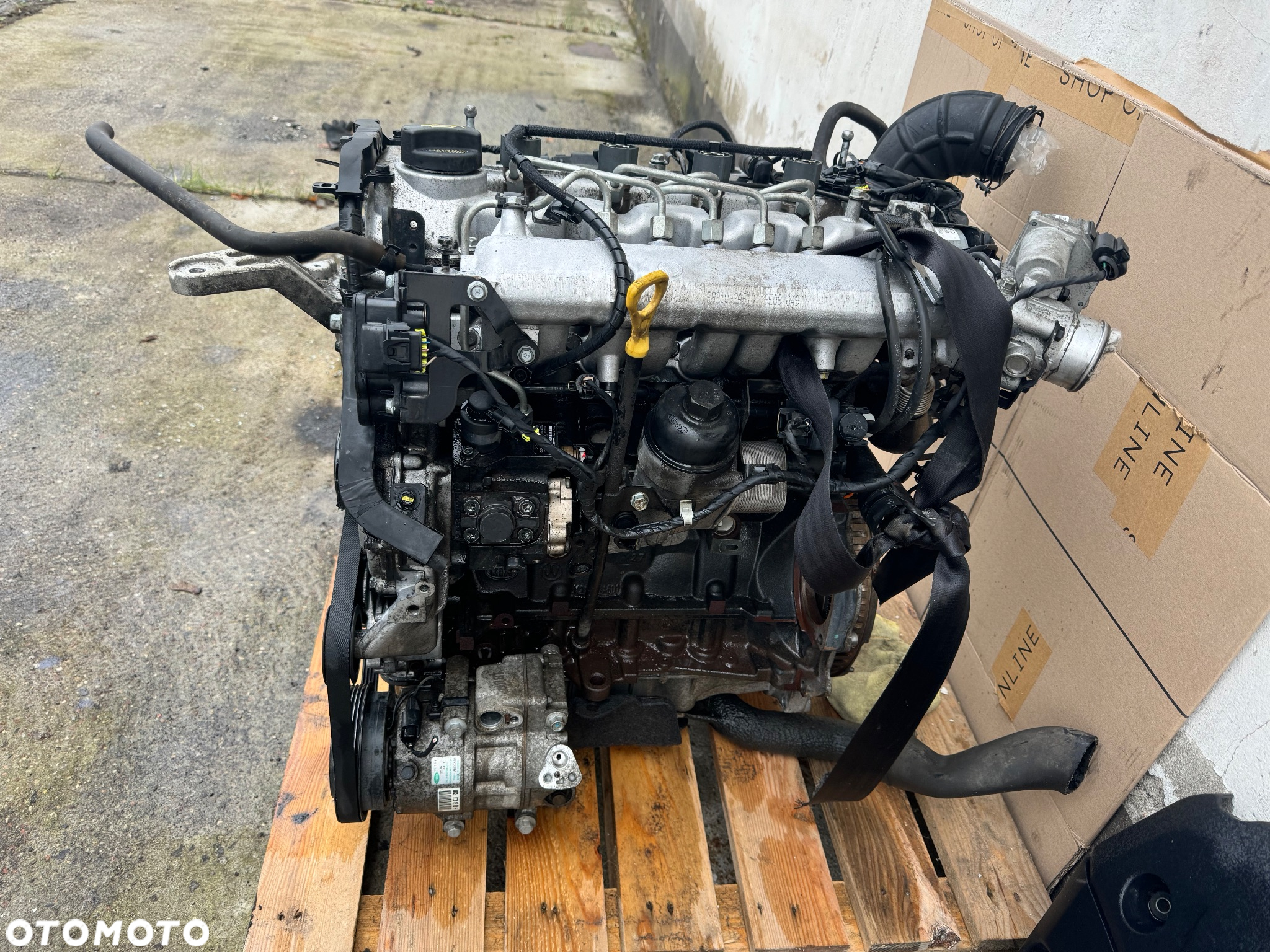 SZYBKA WYSYŁKA  Silnik hyundai i30 D4FB Kia proced 1.6 crdi 16v bosch 0445010206 k21111-2a601 - 7