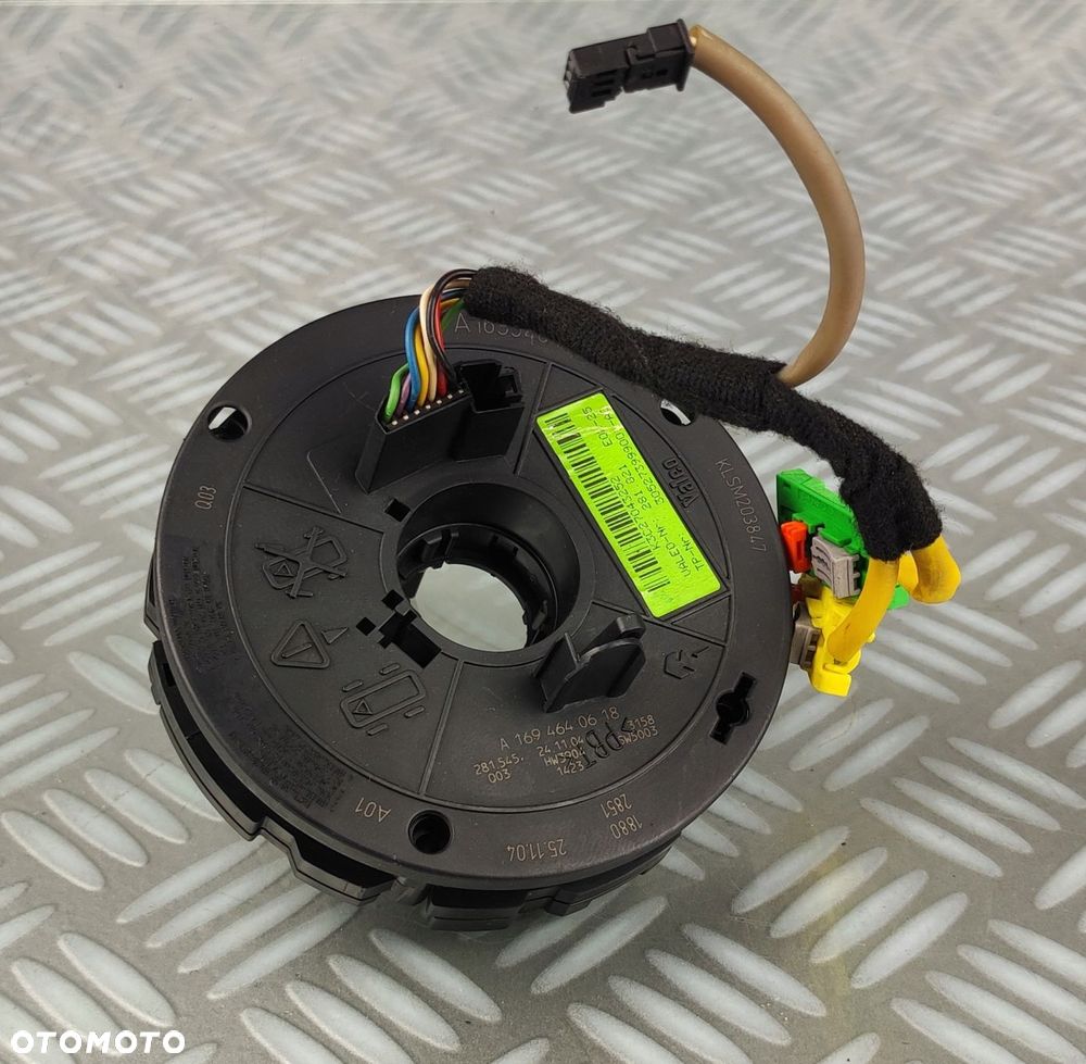 1695404745 taśma zwijak airbag czujnik kąta skrętu MERCEDES A169 W169 W245 - 1