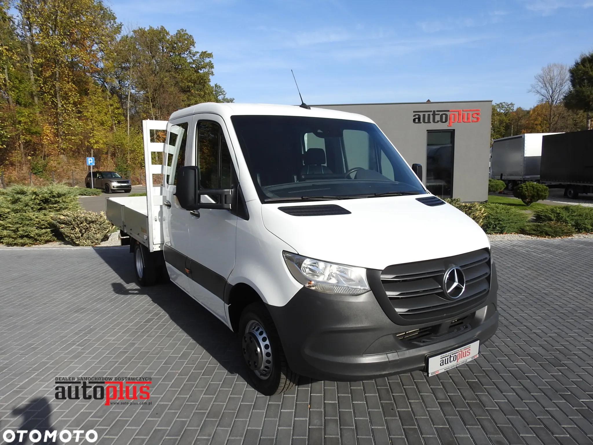 Mercedes-Benz SPRINTER 516 SKRZYNIA PODWÓJNA KABINA DOKA 6 MIEJSC TEMPOMAT KLIMATYZACJA BLIŹNIACZE KOŁA 160KM [ 113742 ] - 2