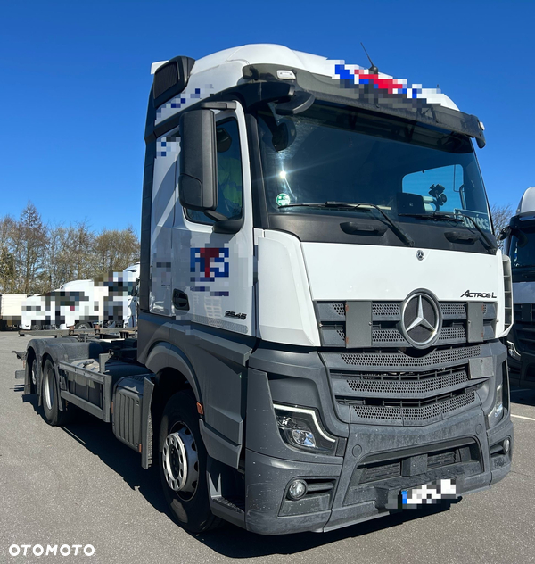 Mercedes-Benz Actros L 2545 BDF 2022 z Niemiec wiele sztuk STANDARD bez retardera 2 zbiorniki HAK