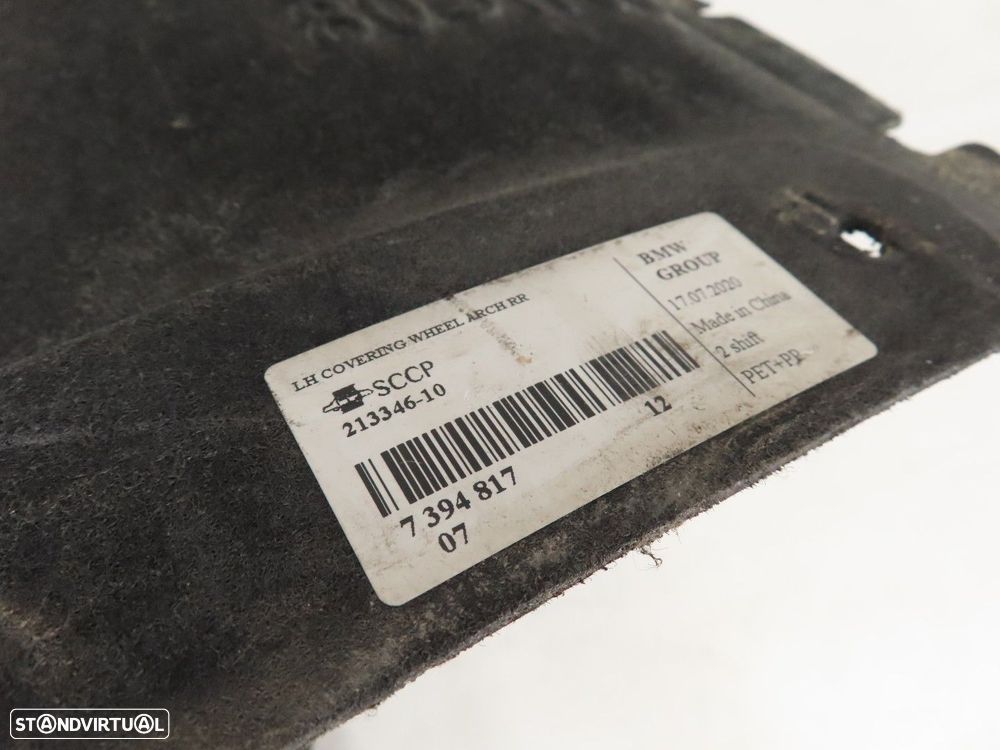 Cava da roda Esquerdo/Trás Seminovo/ Original BMW X3 (G01)/BMW X3 (G01, F97) 517... - 3