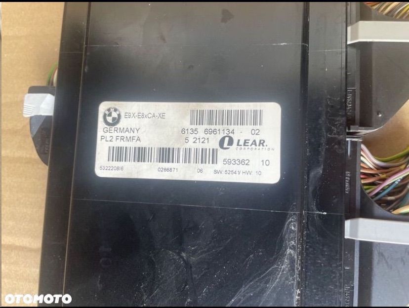 6961134 sterownik moduł świateł bmw 3 e90 e91 - 3