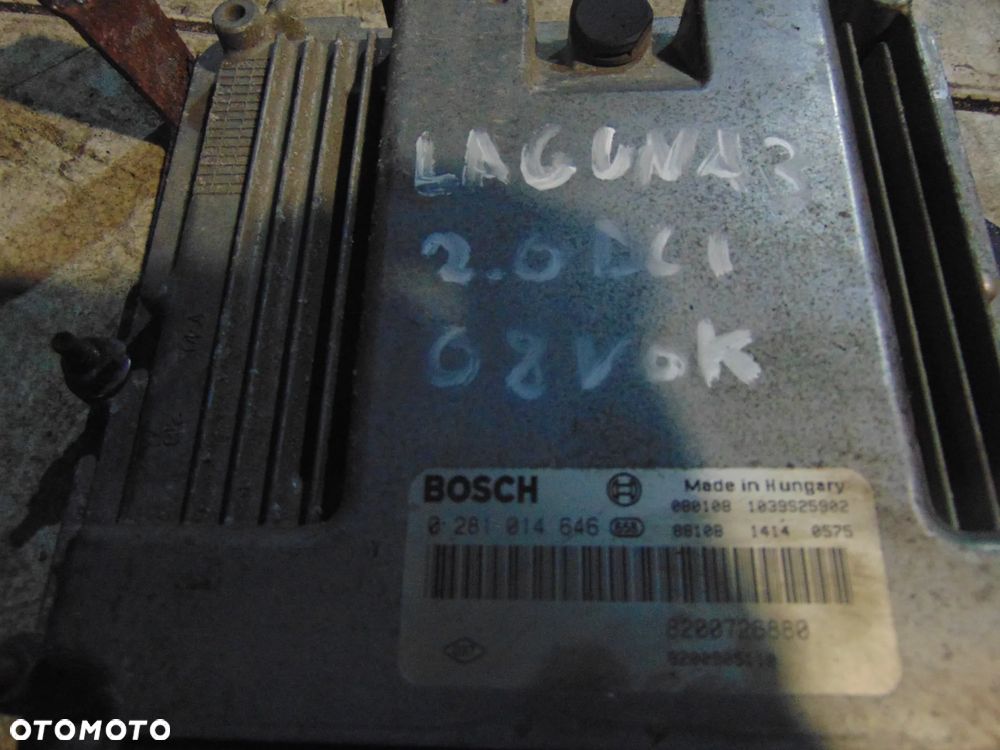 Sterownik silnika laguna 3 2,0 DCI - 1