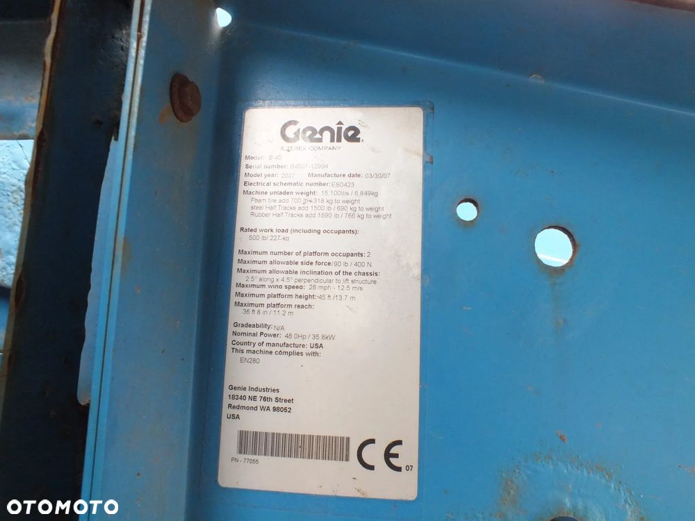 Genie S 45 - 12