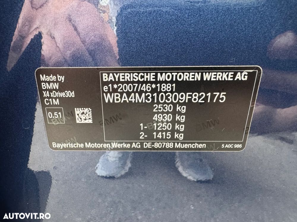 BMW X4 xDrive30d MHEV - 35