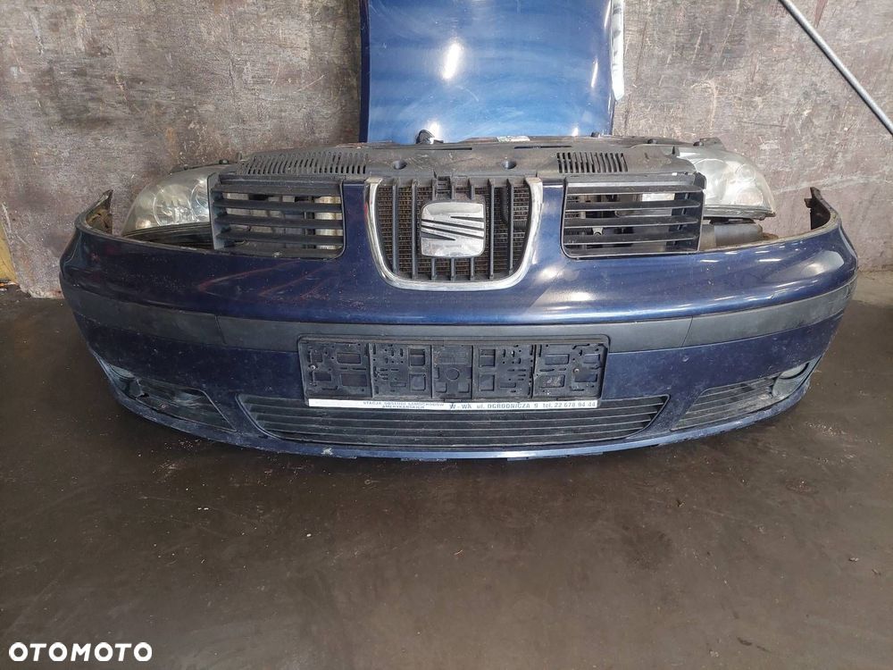 KOMPLETNY PRZÓD MASKA ZDERZAK PAS PRZEDNI LAMPY SEAT ALHAMBRA MK1 LIFT LB5N - 3