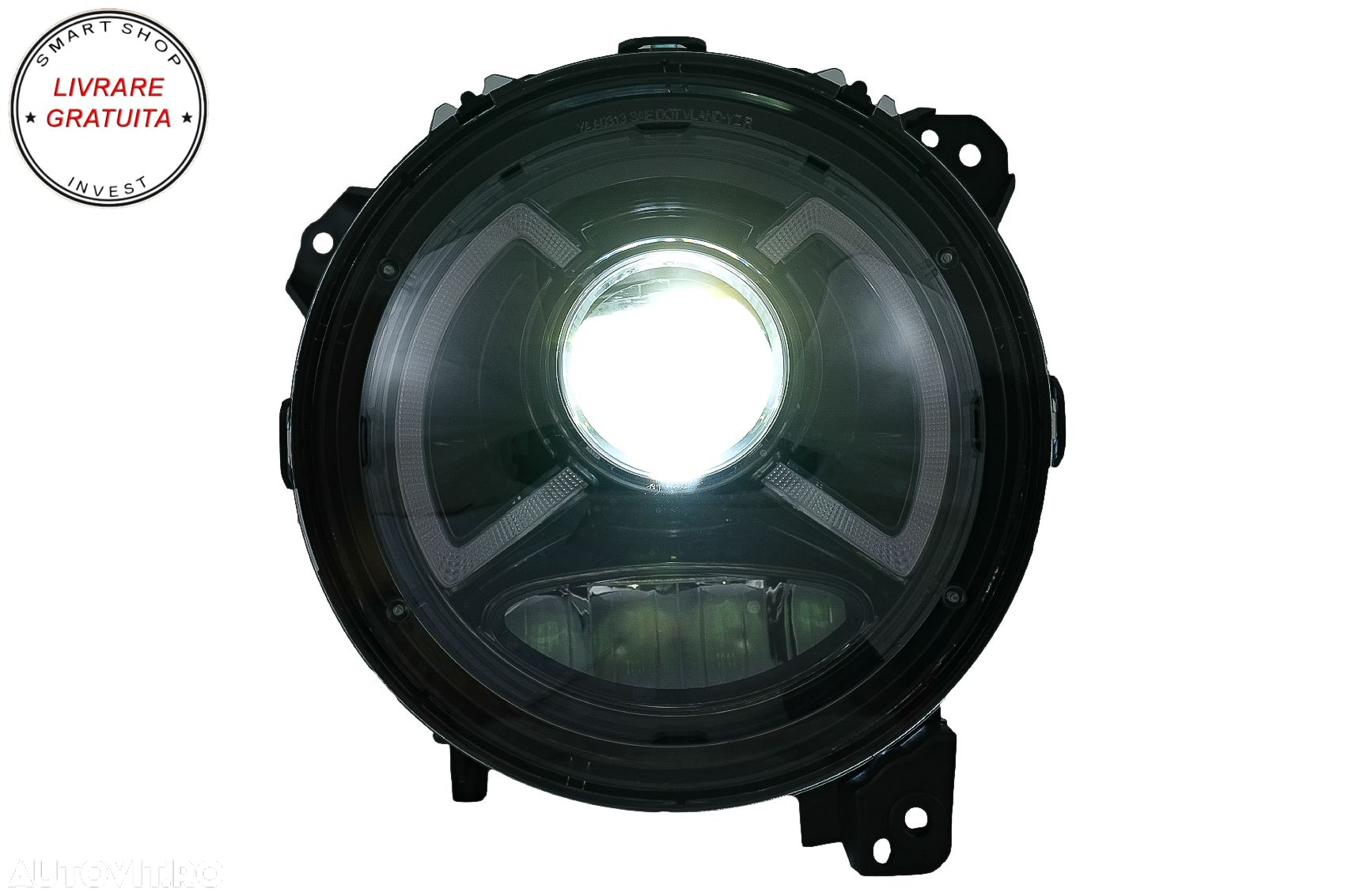 Faruri LED compatibile cu Jeep Wrangler IV JL/JLU (2018-up)- livrare gratuita - 12
