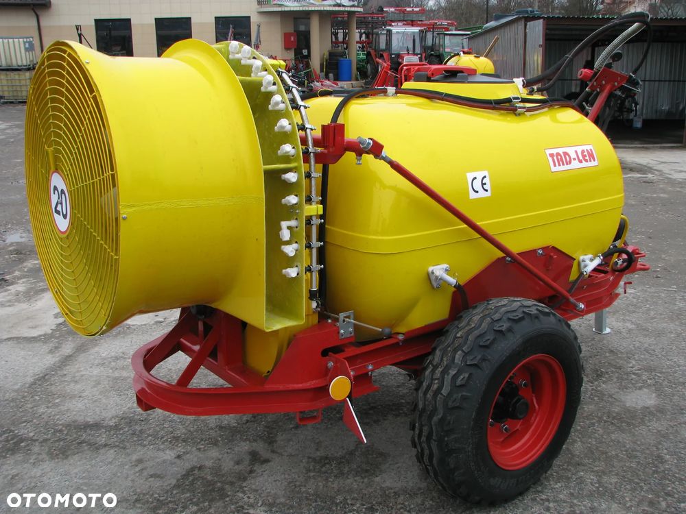 Tolmet Opryskiwacz przyczepiany polowy Biardzki 329/29 1500 litrów / opryskiwacz sadowniczy przyczepiany "Ślęza" TL1000S Tad-Len, Opryskiwacz sadowniczy zawieszany 200/400 Litrów TL400S TAD-LEN z przystawką wentylatorową 4028, Opryskiwacz zawieszany polowy 200,300,400,600,800 litrów Biardzki i Tad-Len - 11