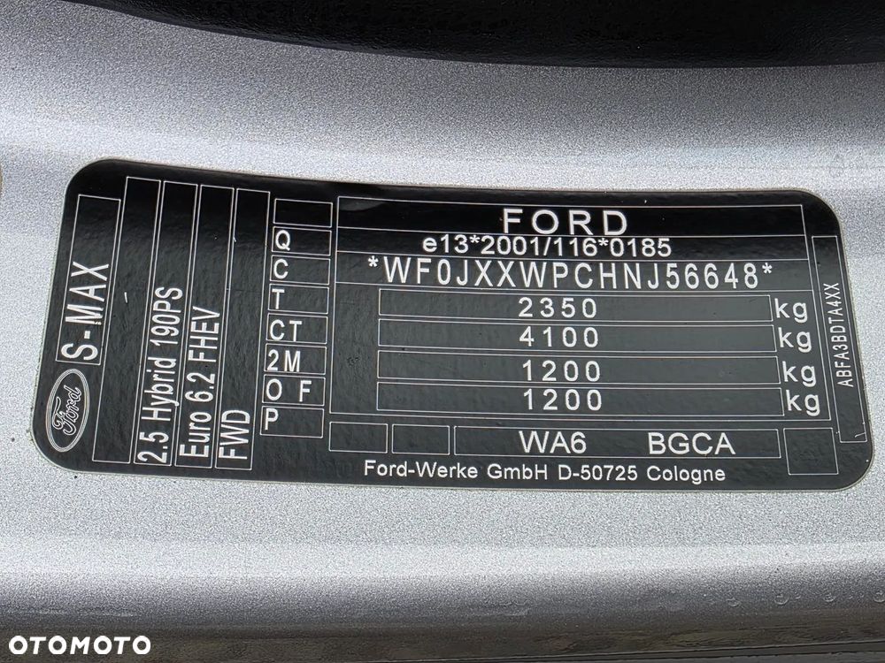 Ford S-Max 2.5 Hybrid Titanium CVT - 35