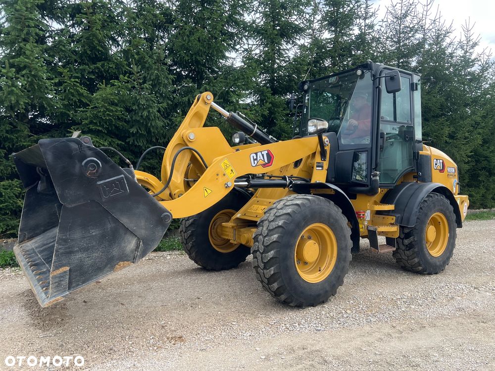 Caterpillar ŁADOWARKA CAT 908M 21r łyżka szczęka widły krokodyl 906 907 H przegubowa łamana Catepillar - 14