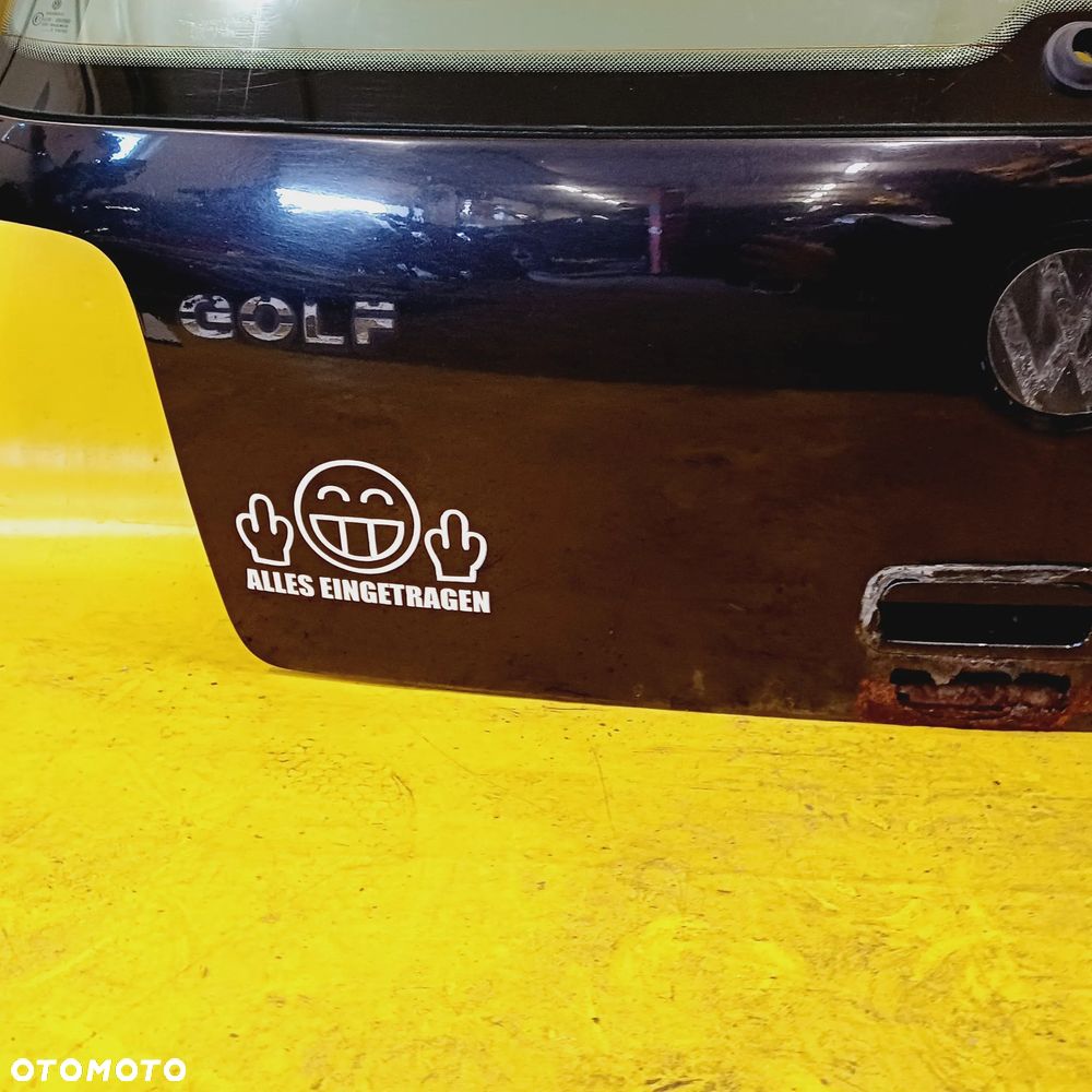KLAPA TYŁ TYLNA SZYBA BAGAŻNIKA VW GOLF IV HB NR41 - 2